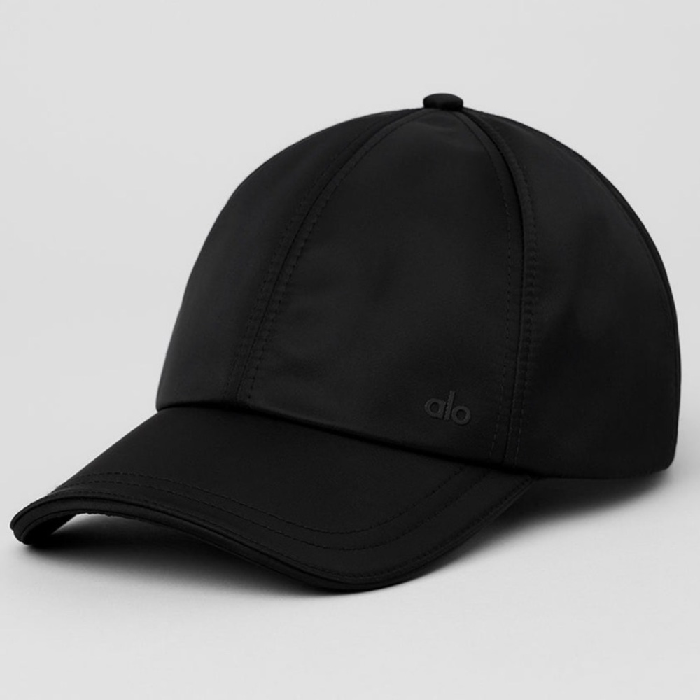 ALO satin off duty cap black NEW